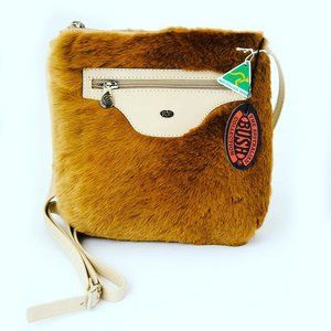 Australian Bush Kangaroo Fur Shoulder Bag